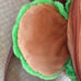 Hamburger-shaped character backpack