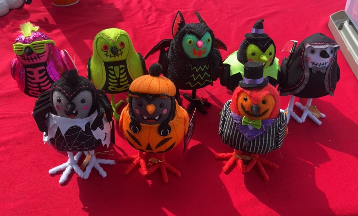Halloween target birds
