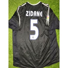 Zidane Real Madrid 2004 2005 Away Soccer Jersey Shirt M SKU# 367826