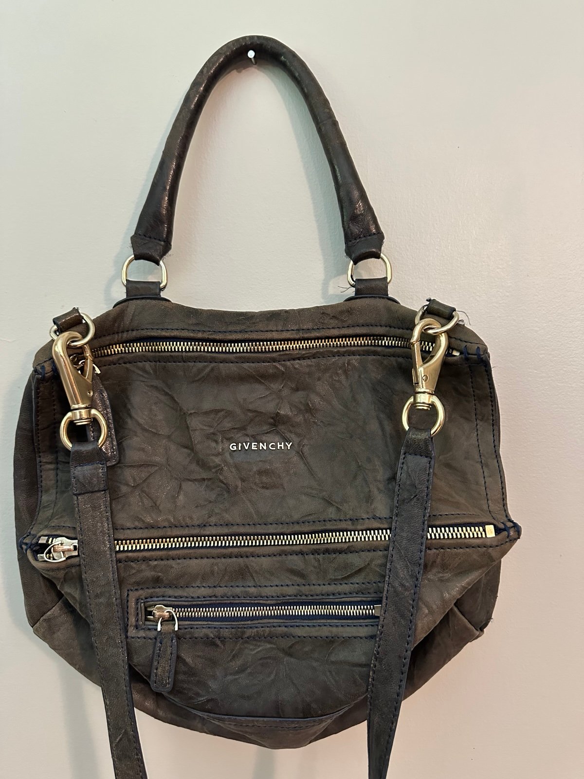 Authentic Distressed Givenchy Pandora Bag