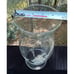 Etched Glass 11 1/2” Flared Top Glass Chimney Lamp Globe Candle Sconce Shade -S1