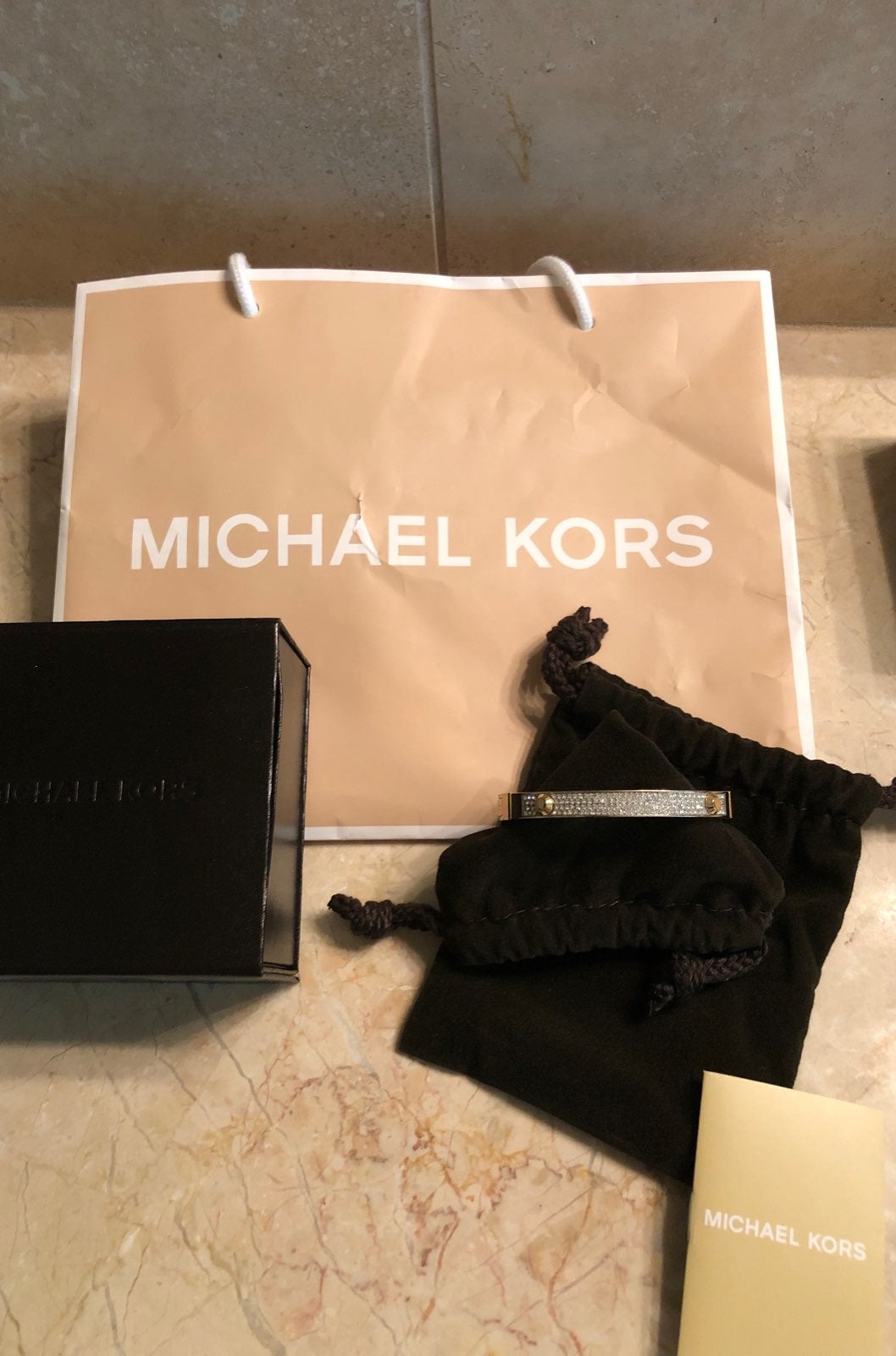 Michael Kors diamond Bangle bracelet