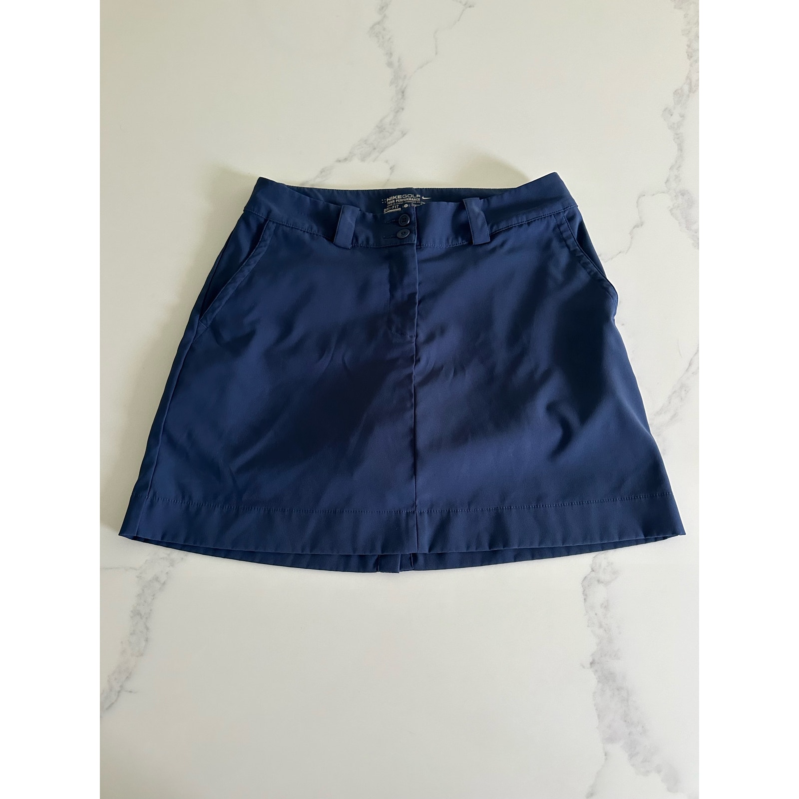 Nike Golf Tour Perfromance Skirt / Shorts Dry Fit size 4 Navy Blue