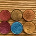 Clionadh Set of 6 Eyeshadows Firewood, Subzero, Merlot, Karat, Poinsettia