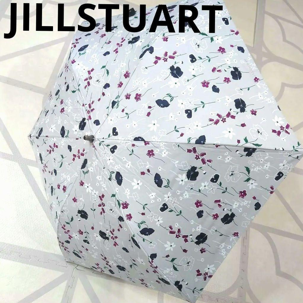 【Excellent Condition】JILLSTUART Flower All-Weather Folding Umbrella