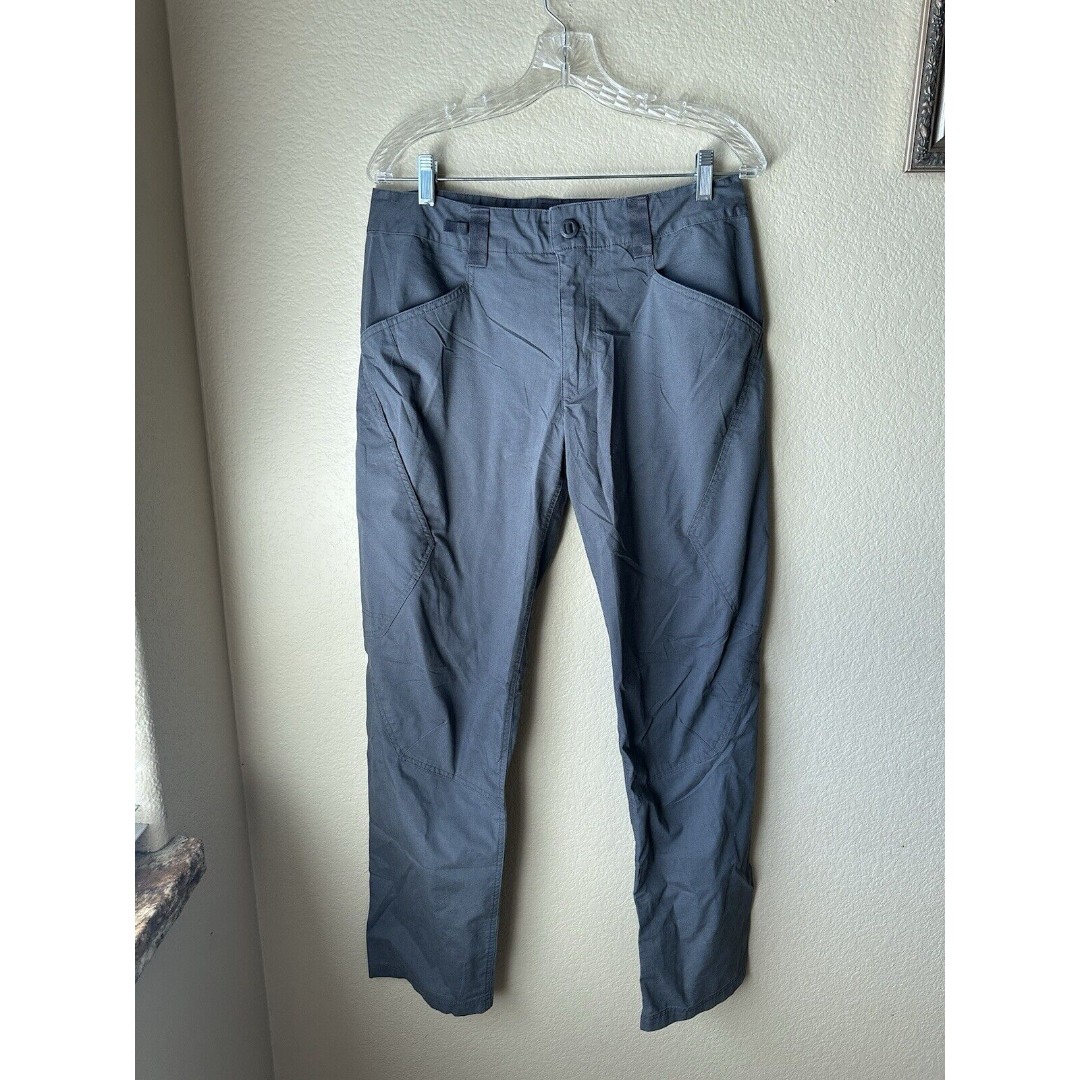 Patagonia Tactical Men’s Gray Straight Leg Outdoor Hiking Pants Size 32