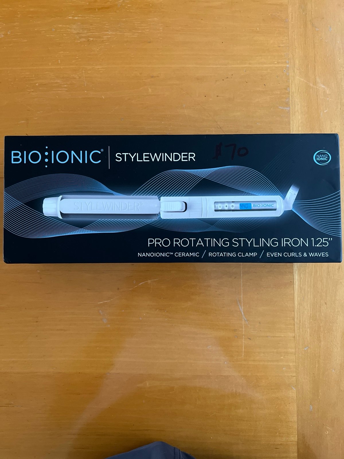 BIO IONIC StyleWinder Professional Rotating Curling Iron - Ceramic Curling Iron