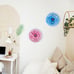 Metal Flowers Wall Decor Metal Wall Art Metal Wall Decor Hanging Blue
