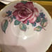 Vintage Paragon Double Warrant Cabbage Rose Pink Background Cup & Saucer Gold