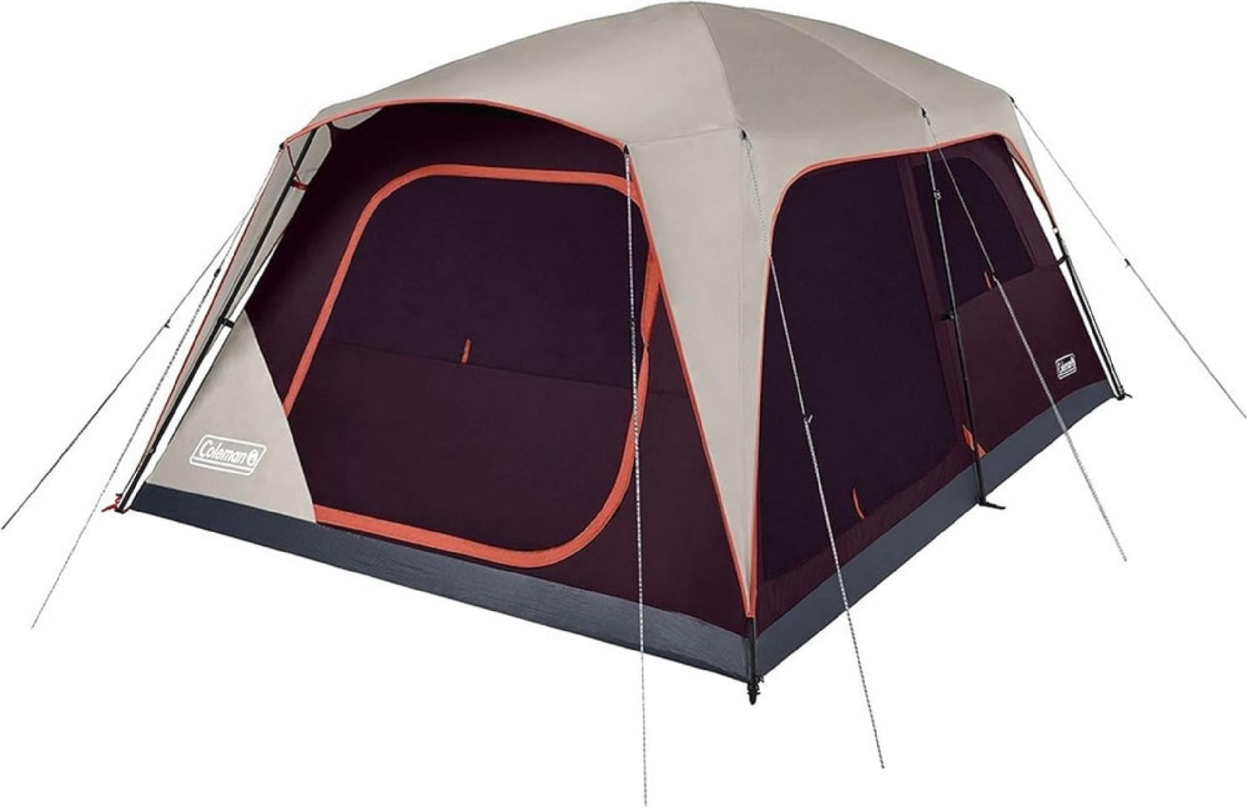 Coleman Skylodge Camping Tent, 8/10/12 Person Weatherproof Family Tent
