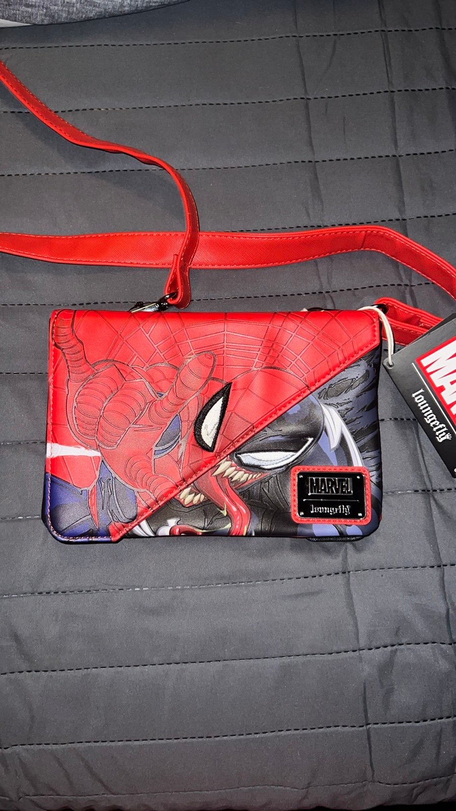 Spider-Man crossbody Loungefly