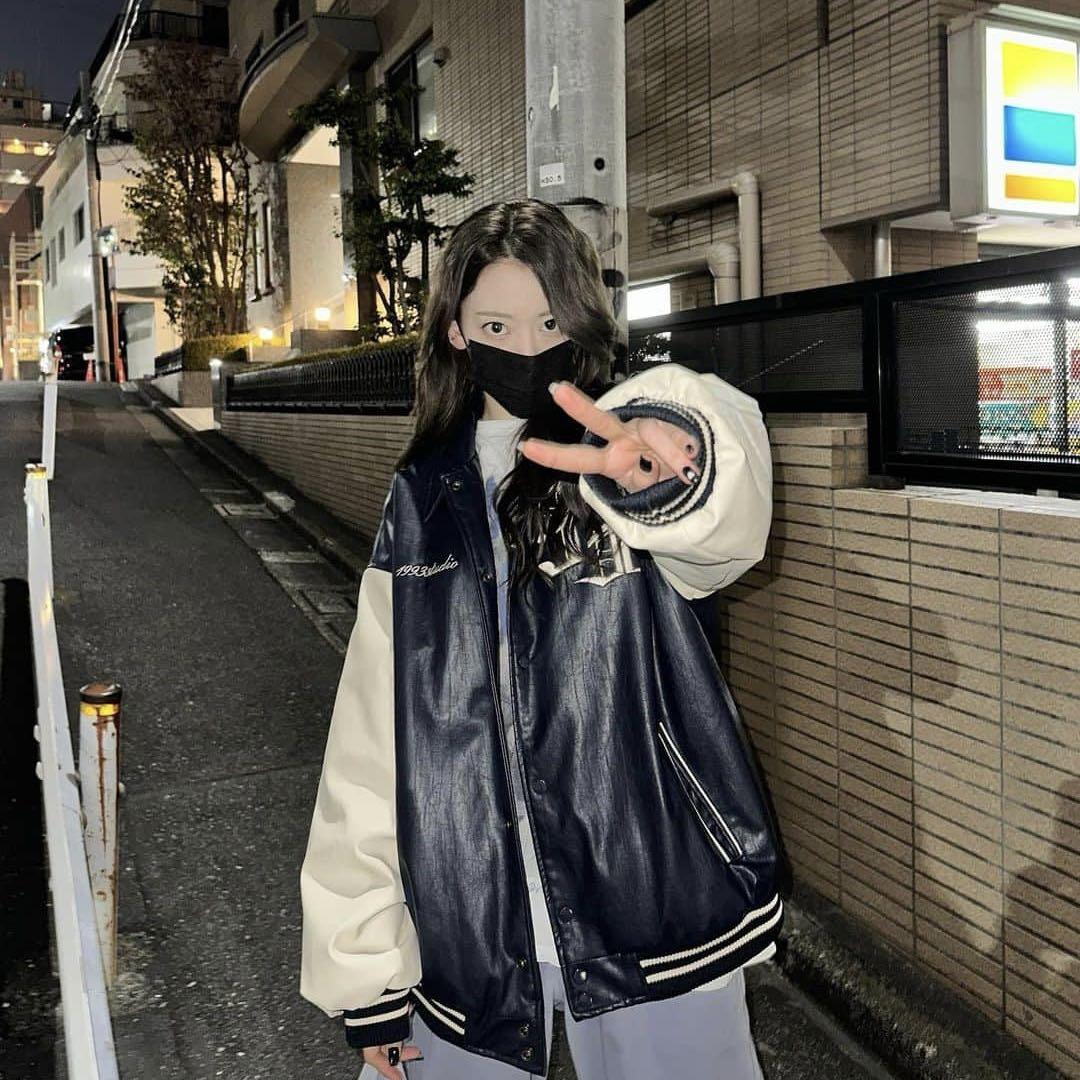 【1993studio】22FW★ Vintage Varsity Jacket MUSINSA | 1993STUDIO Vintage Varsity Jacket_Sky Blue