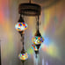 Handmade turkish hanging lamp 4 globes