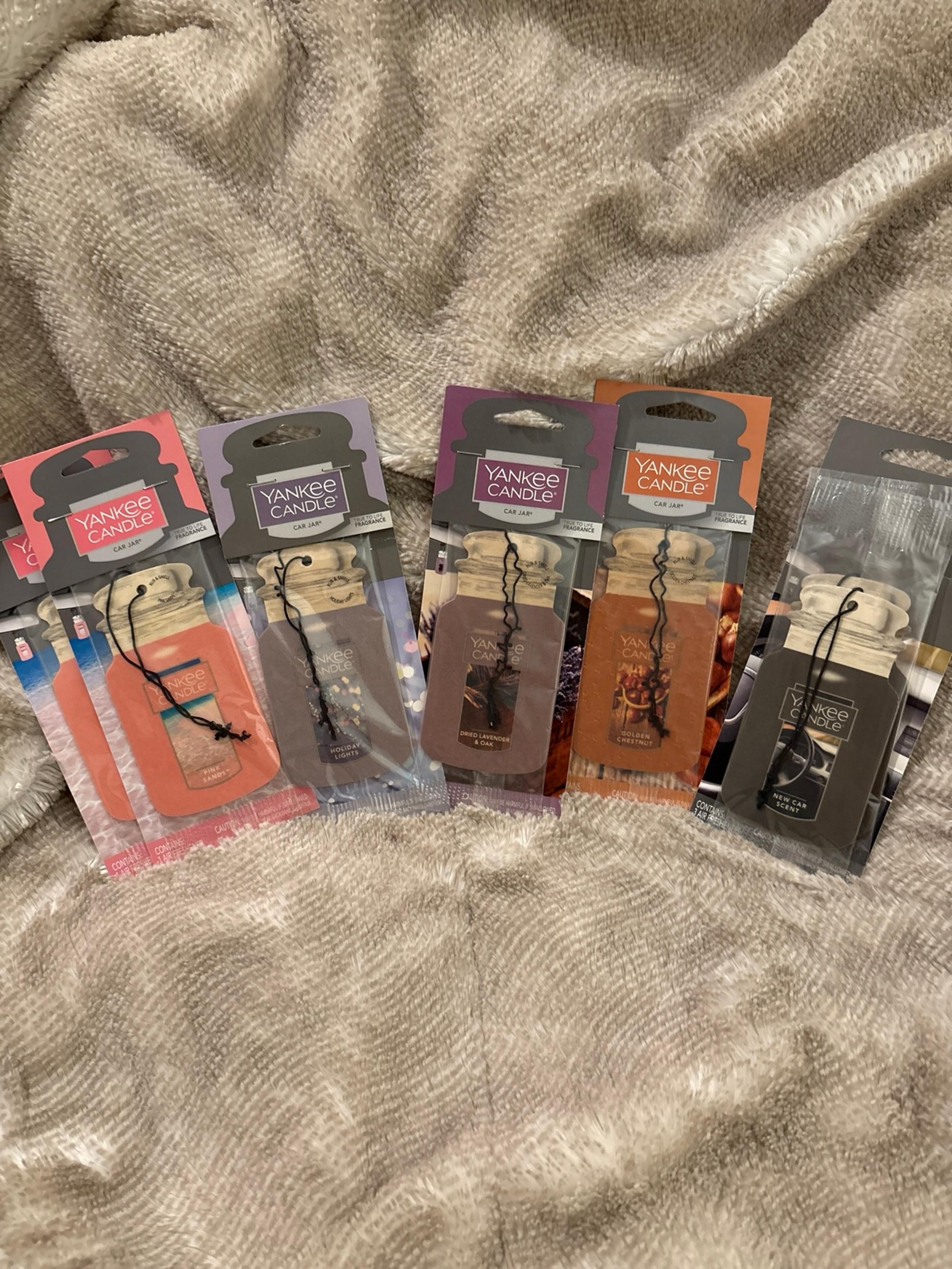 Yankee Candle Car Jar lot of 7 car air fresheners