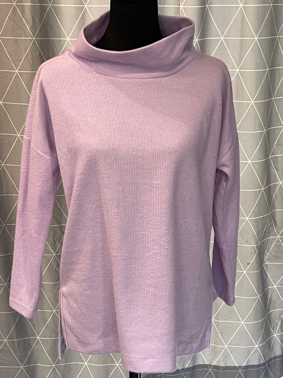 Anthropologie purple sweater