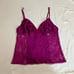 VICTORIA'S SECRET SILK CAMISOLE Lace Tank Top