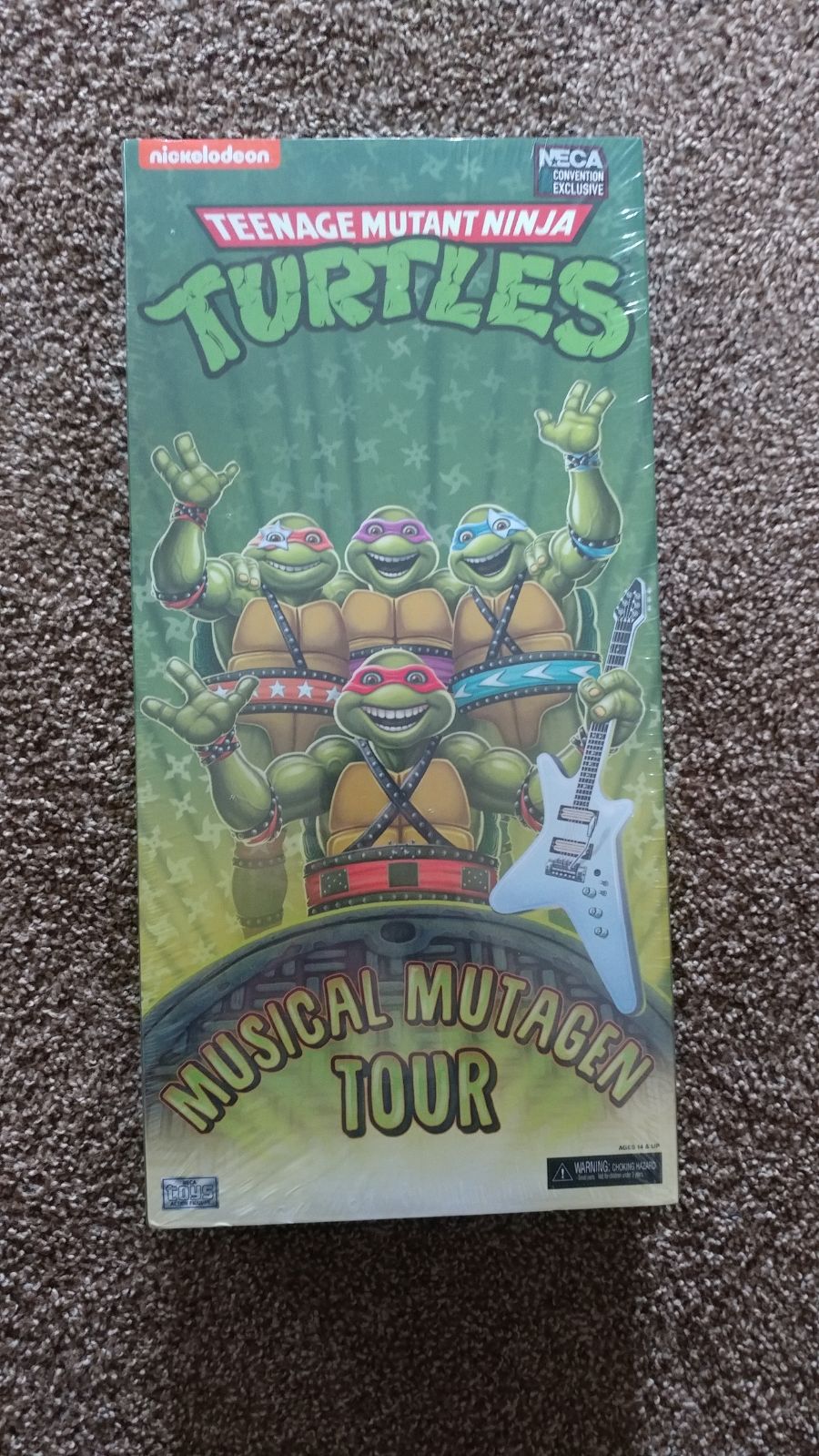 NECA TMNT Musical Mutagen Tour