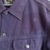Famous Bas Purple Denim Jacket L Vintage