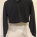 Like new ululemon cropped hoodie black sz 4