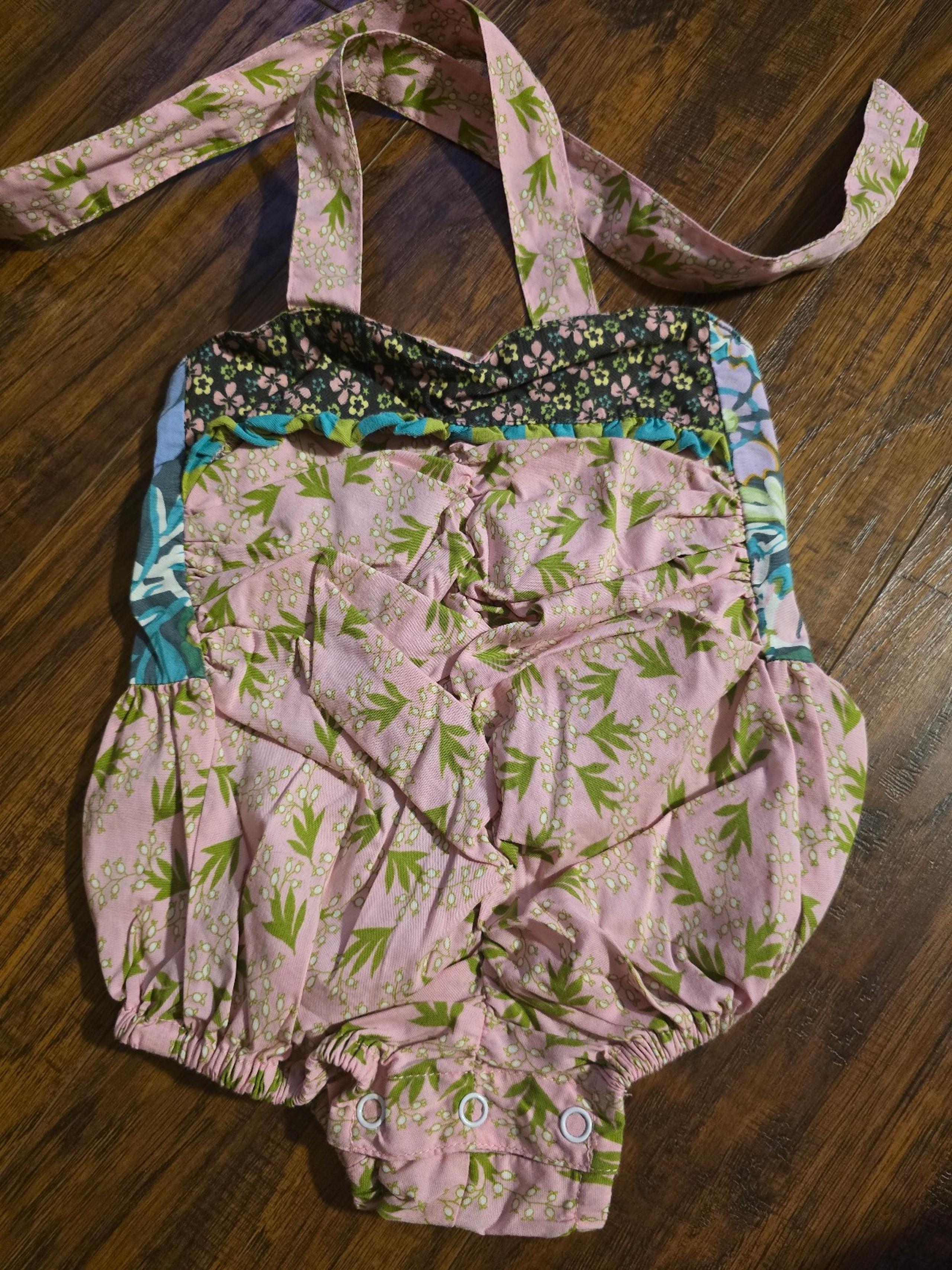 Vintage Matilda Jane 2010 bubble romper 12mo