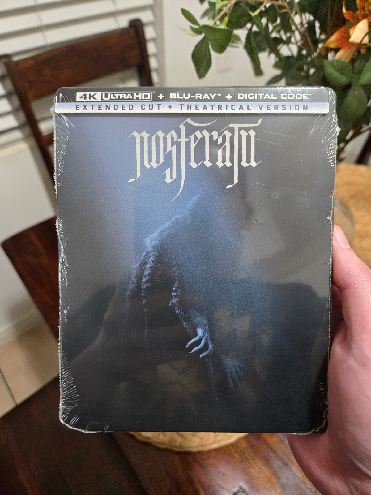 Nosferatu Steelbook (4K UHD + Blu-ray + Digital) NEW SEALED 4K