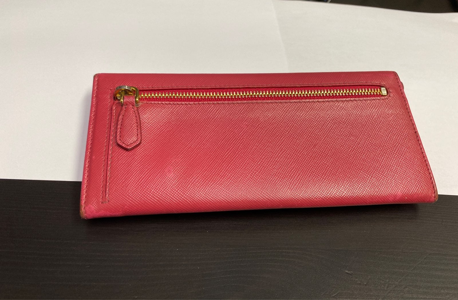 Prada Saffiano Bow Wallet
