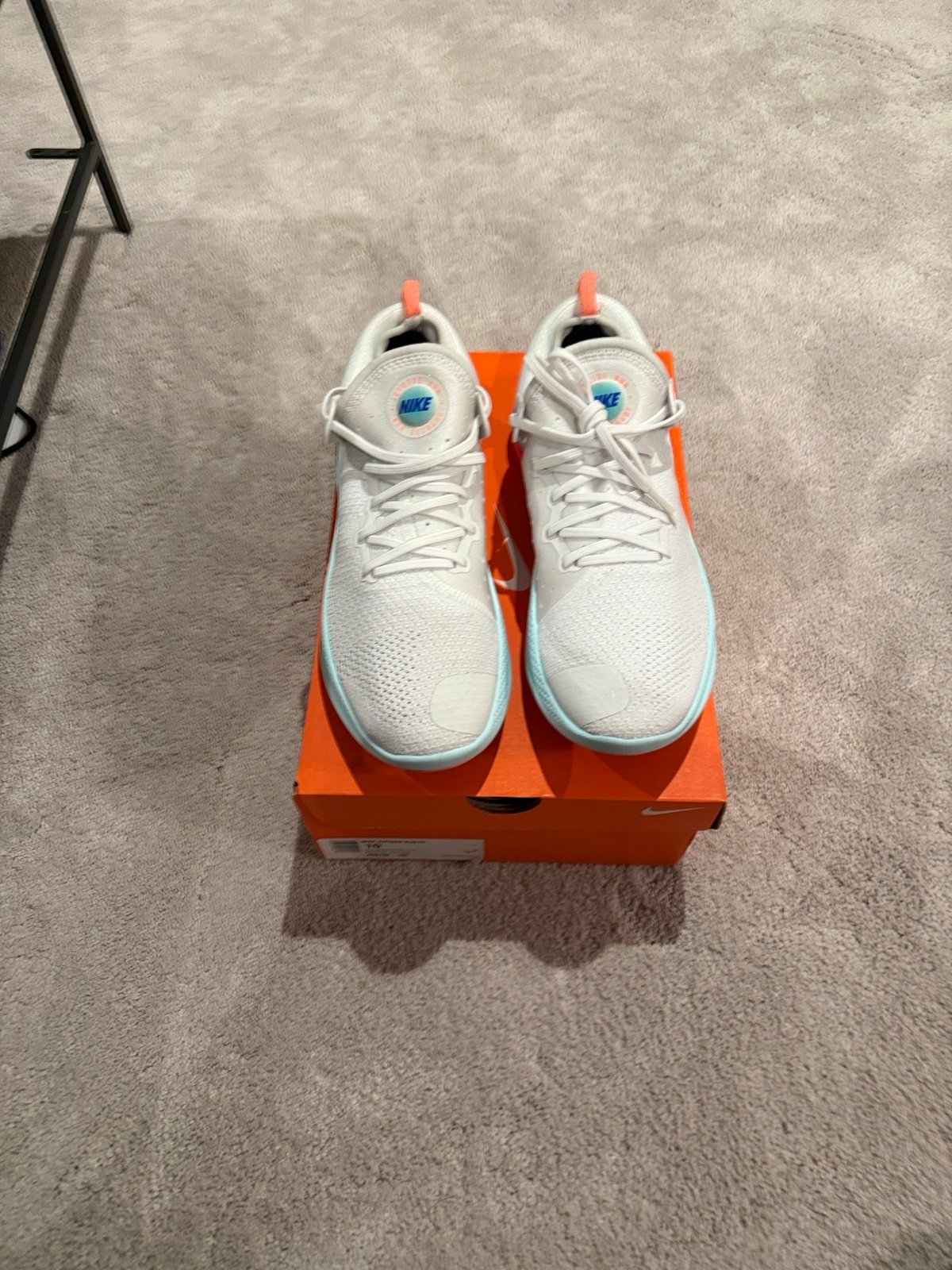 Brand New Sz 10 Nike JoyRide Run Fly Knit  ‘bright mango ’ with box