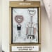 Signature Collection Pink Crystal Heart Bottle Opener And Stopper Set
