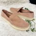 Toms Womens Sunset Slip On Pink Suede Slip On Comfort Flat Shoes Size 9