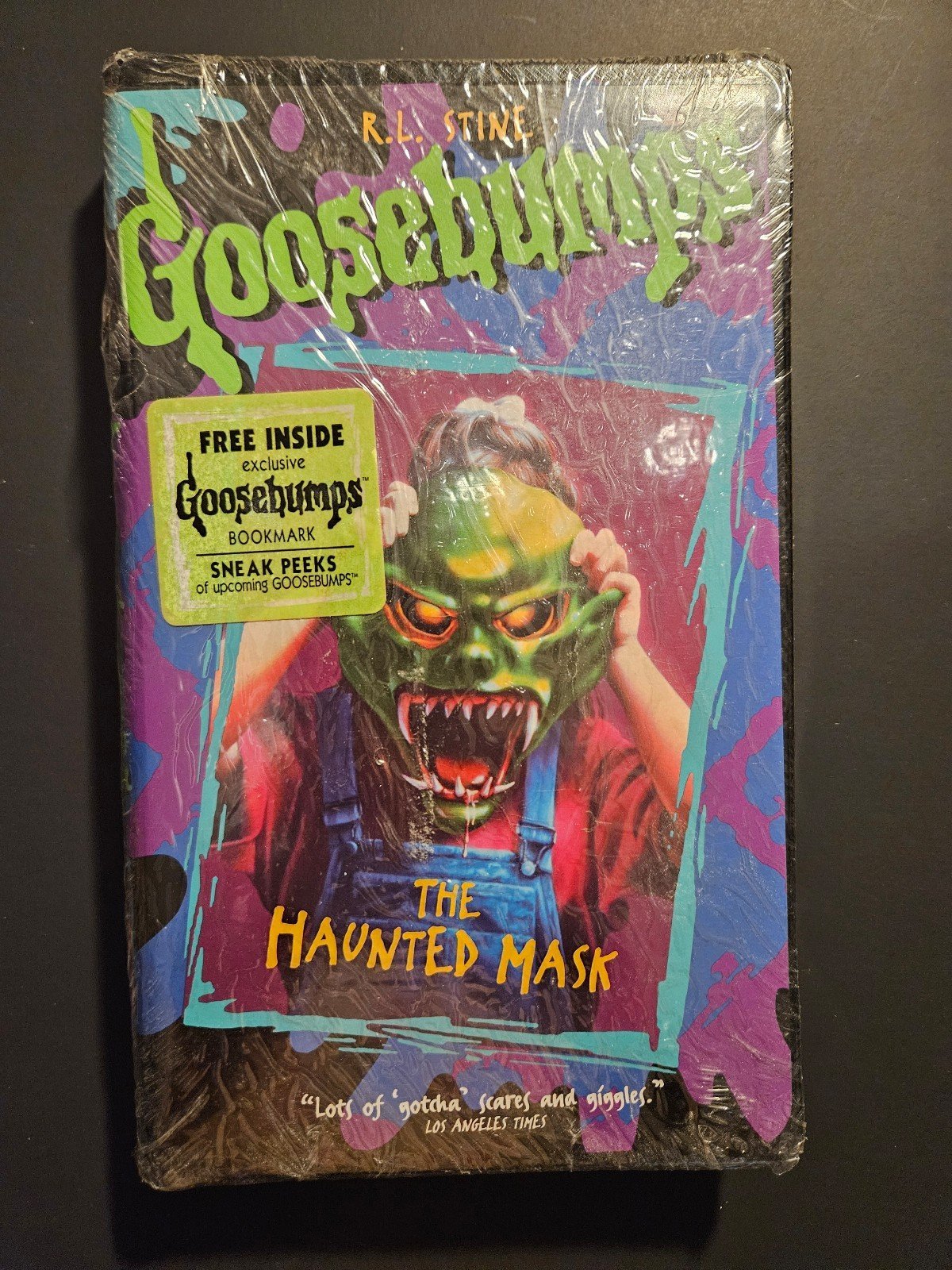 Goosebumps The Haunted Mask NEW VHS tape R.L. Stine RARE!!!!