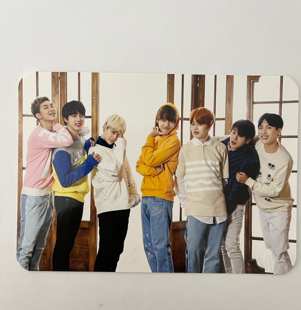 BTS Kpop4 vol. 1 BTS Photocard
