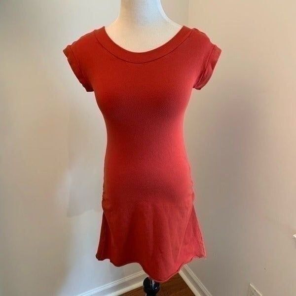 Ziba New York Rust Orange Dress Sz S
