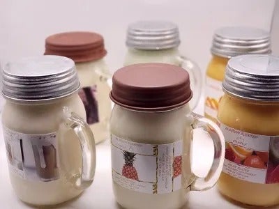 WHOLESALE SCENTED SOY CANDLE - 12 PCS - 16 OZ JARS