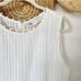 Tory Burch Ivory Lace Linen Dress