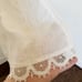 Tory Burch Ivory Lace Linen Dress