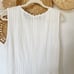 Tory Burch Ivory Lace Linen Dress