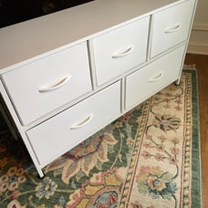 Dresser with 5 Drawers, Dressers for Bedroom, Fabric Storage Tower