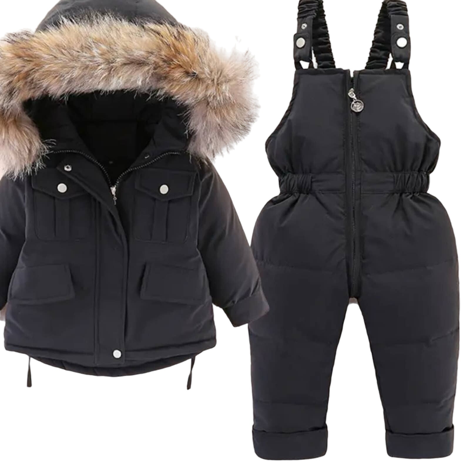 New very warm down snowsuit toddler 3T