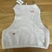 Hand-Embroidered Upcycled Vest Boho Chic Eco Friendly Pink Cashmere Valentines
