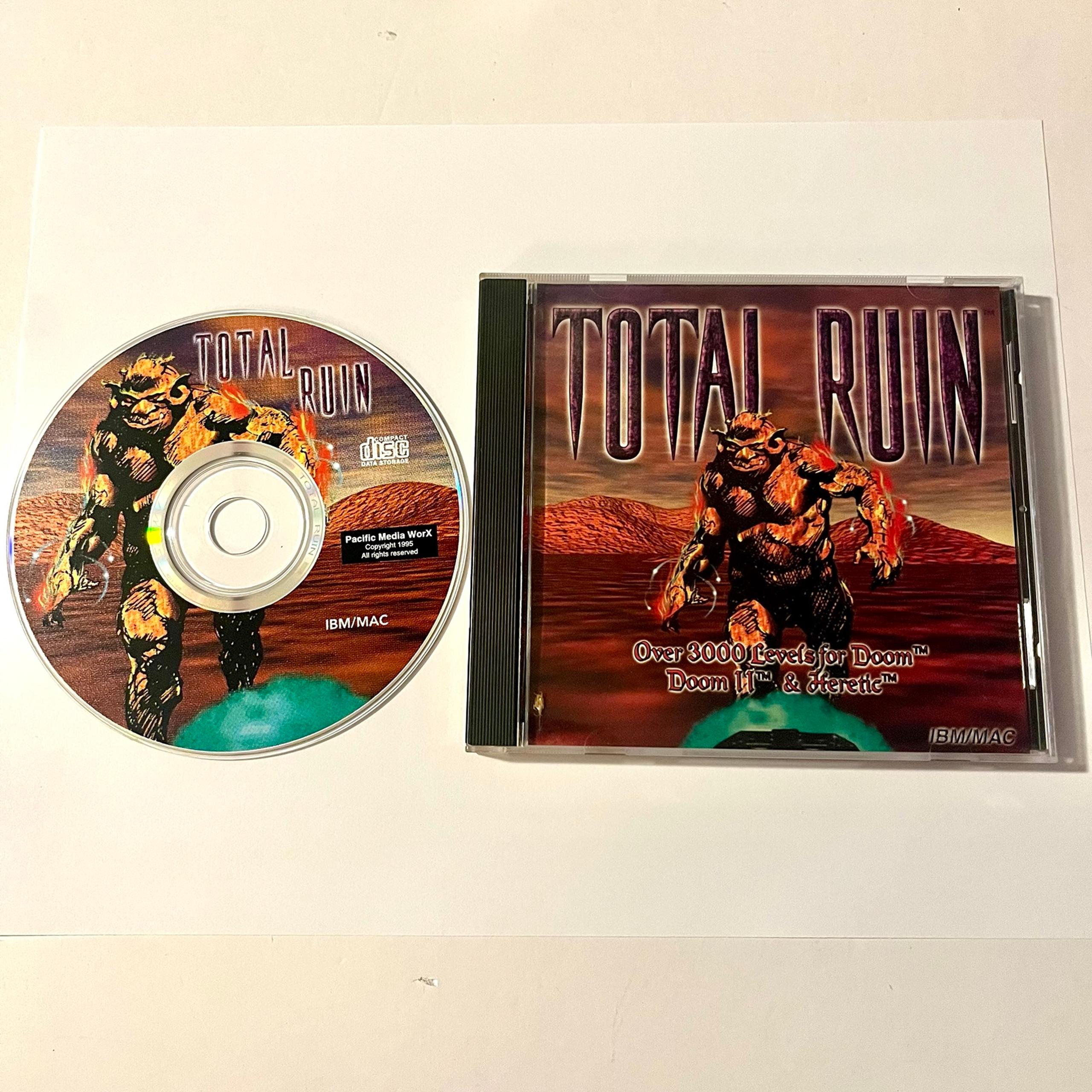 Total Ruin *COMPLETE* PC CD ROM Computer Game