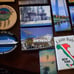 24 Pc. Assorted US Landscape Cities Souvenir Refrigerator Magnets