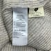 Madewell S Heather Mist Button-Shoulder Wool Ribbed Turtleneck Sweater OS38-12