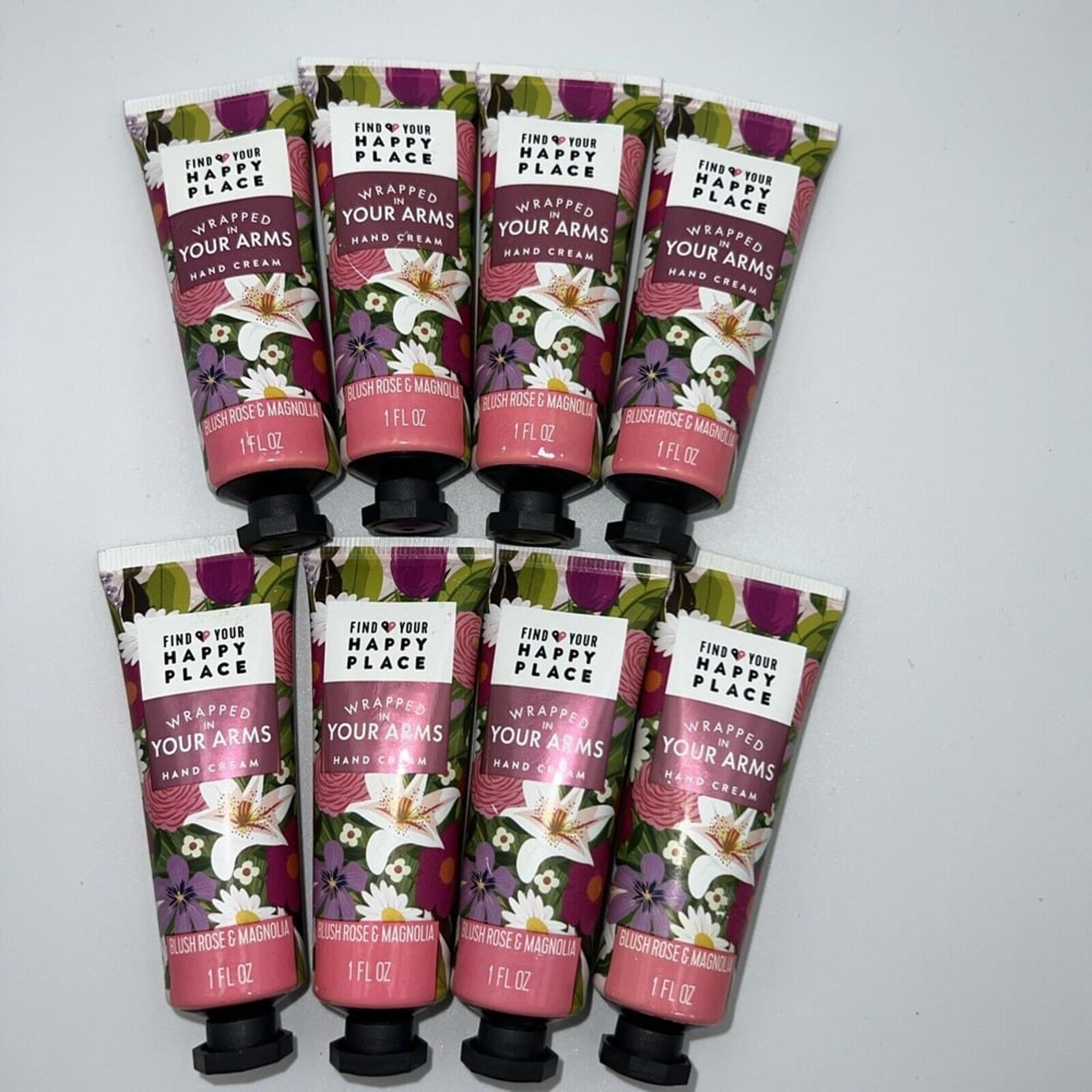 Find Your Happy Place**Wrapped In Your Arms Hand Cream**1 fl oz Lot of 8 Sealed