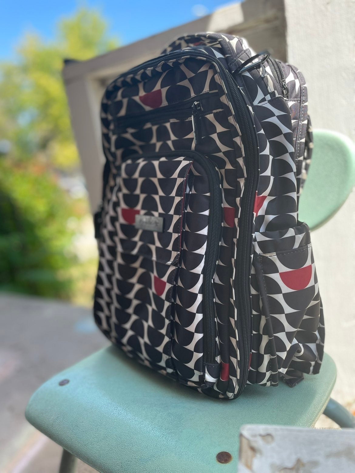 Jujube Be right back Black Widow.Diaper bag backpack
