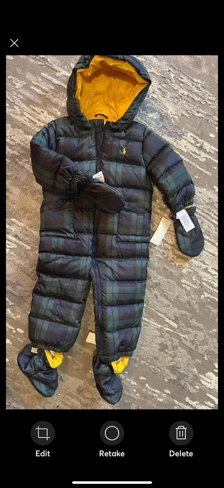 ✨Brand new Polo Ralph Lauren Snowsuit