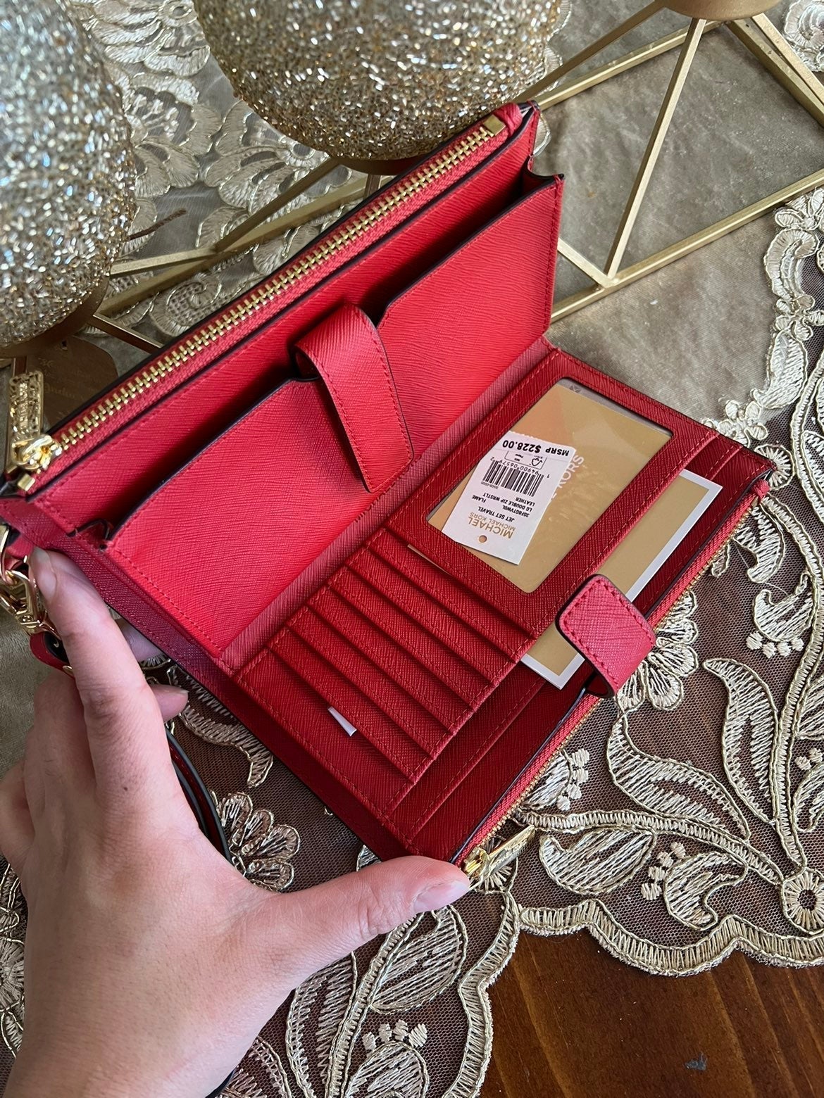 Michael Kors wristlet wallets for women