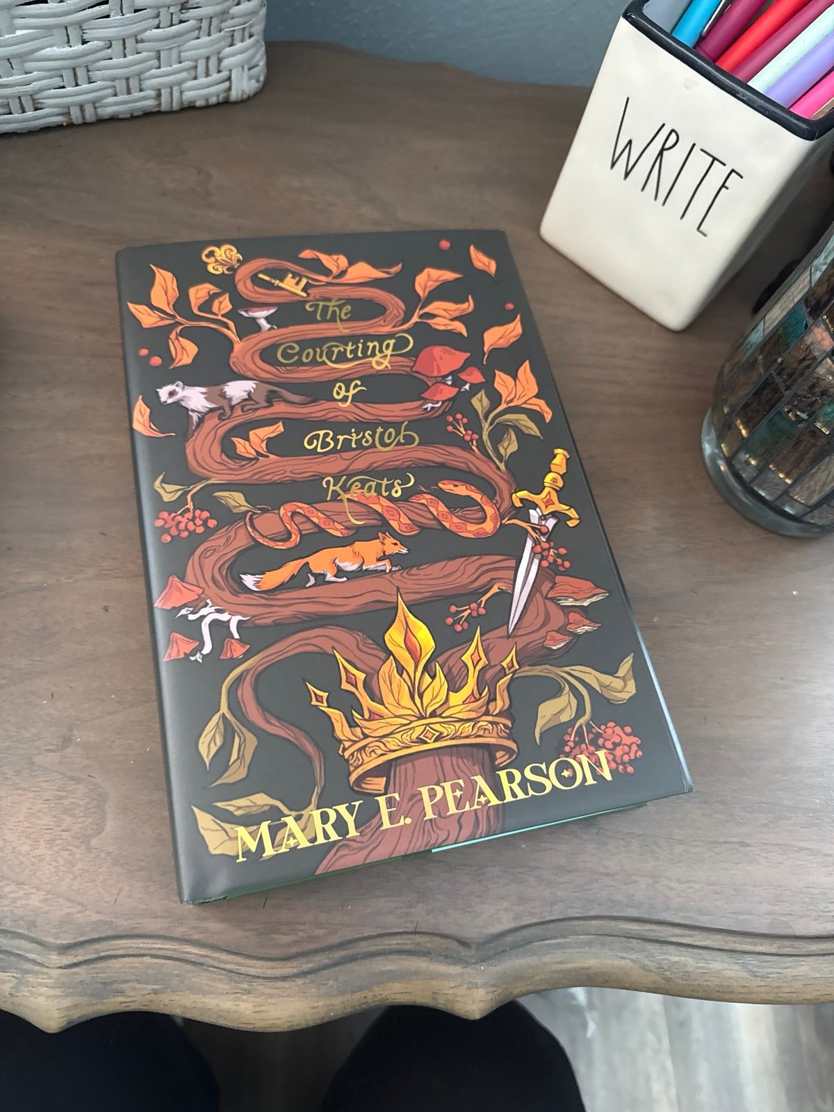 *Signed* The Courting of Bristol Keats by Mary E. Pearson