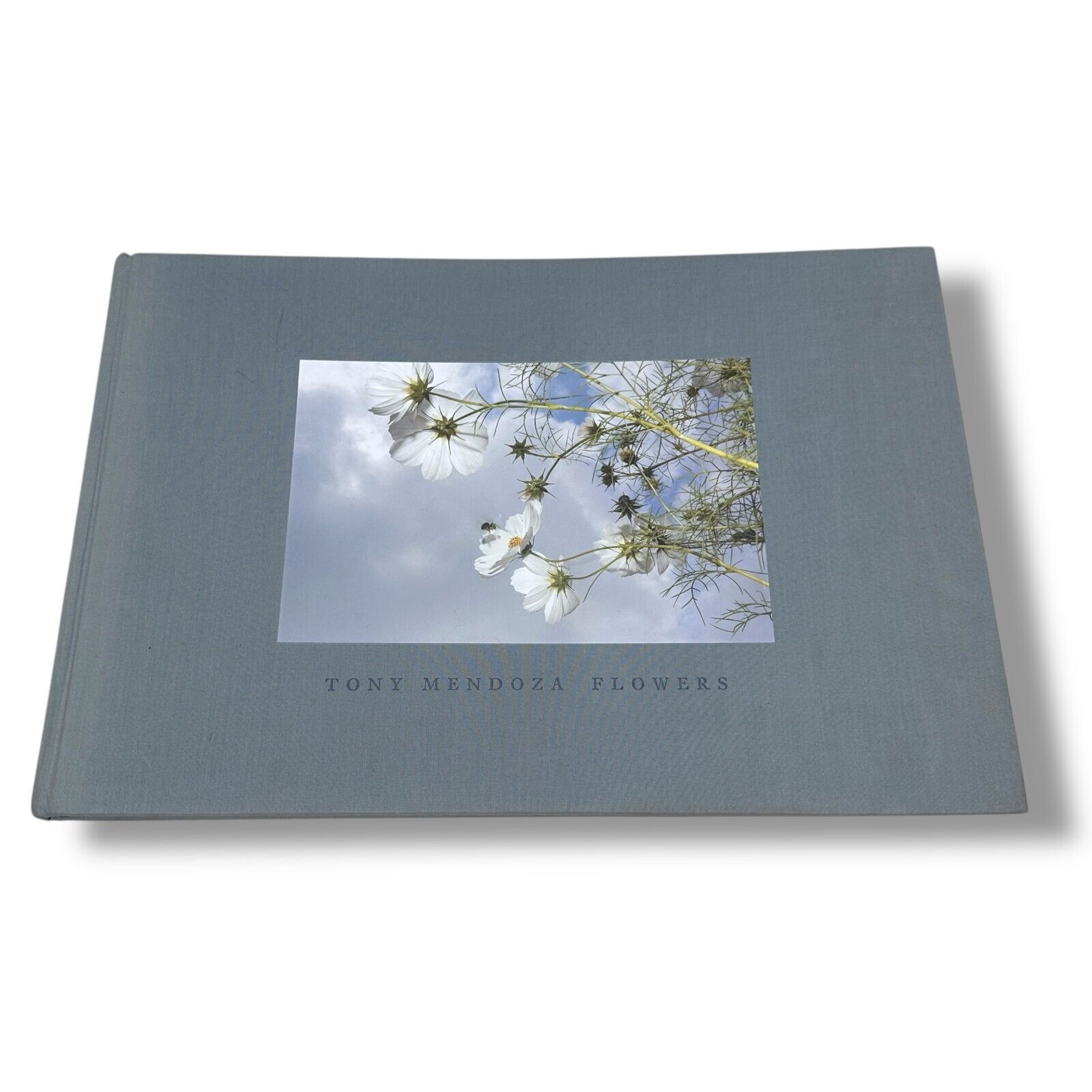 Flowers Book Tony Mendoza First Edition 1000 Copies Hardcover Nature Photography