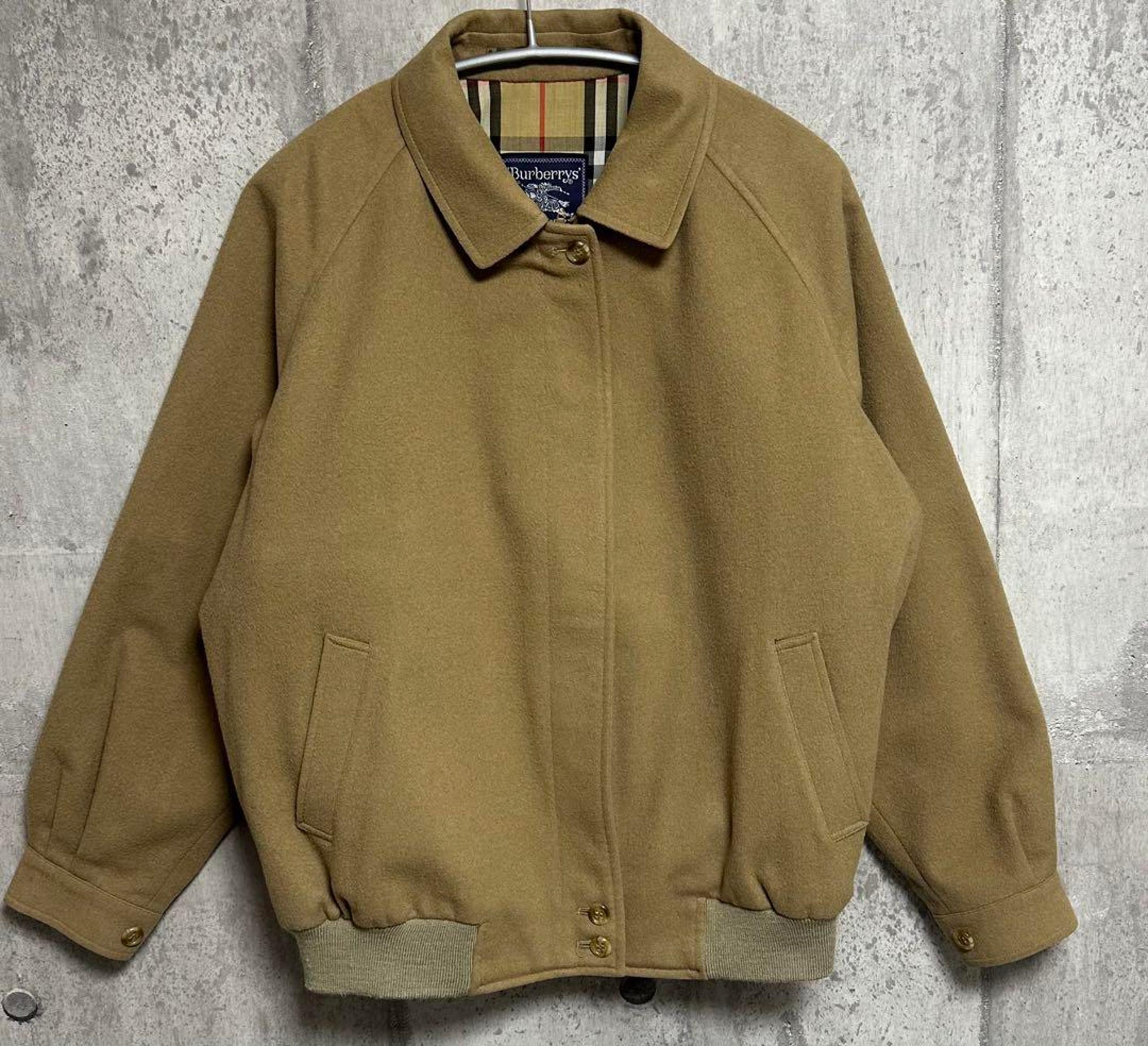 Excellent condition Burberry 90s wool jacket swing top Baracuta