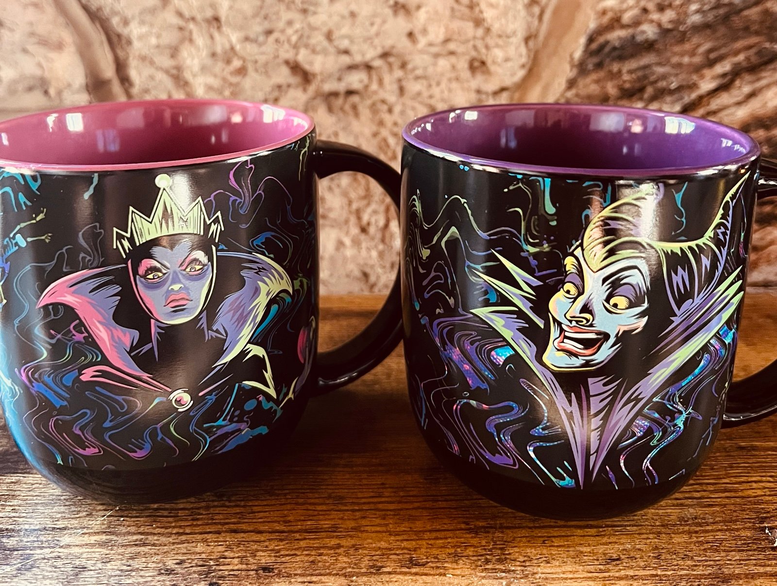 Disney Evil Queen and Maleficent mug